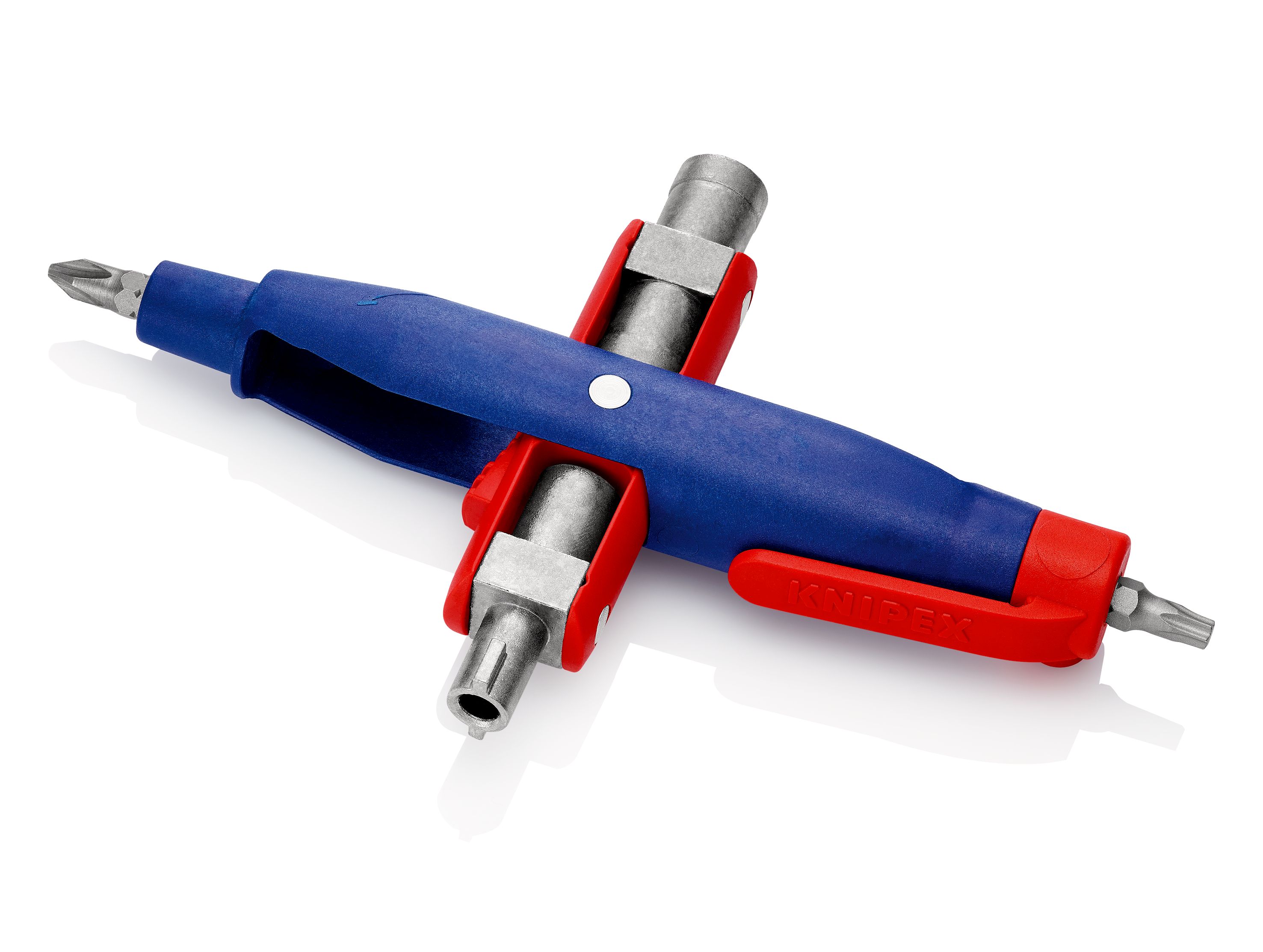 KNIPEX 00 11 07 Kolíkový klíč na rozvodné skříně pro běžné skříně a systémy zavírání 145 mm
