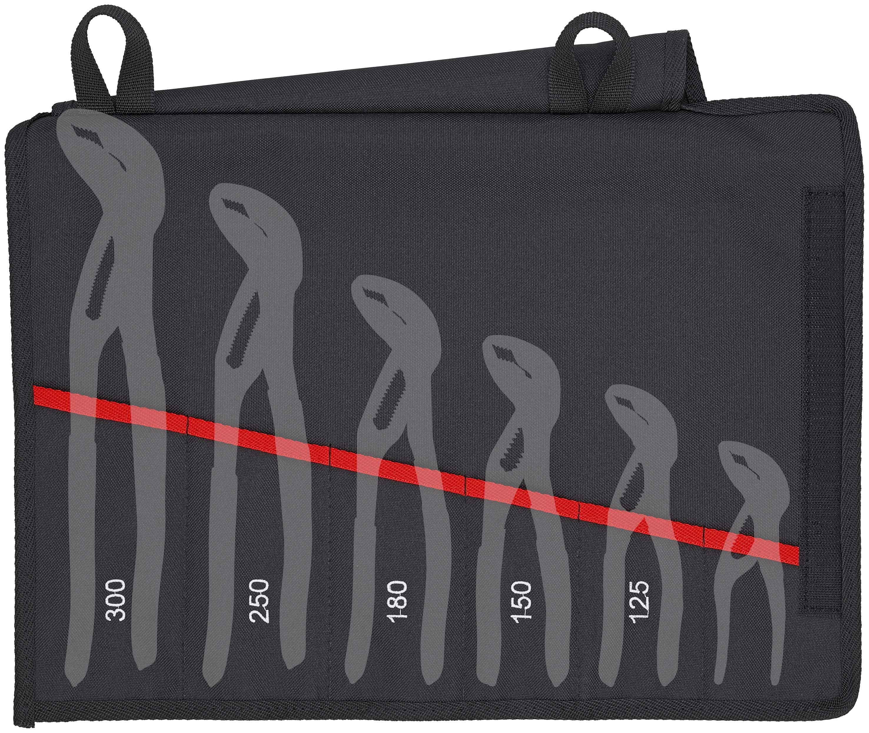 KNIPEX 00 19 55 S5 LE Svinovací taška na kleště Cobra® prázdný 6 přihrádek 440 mm