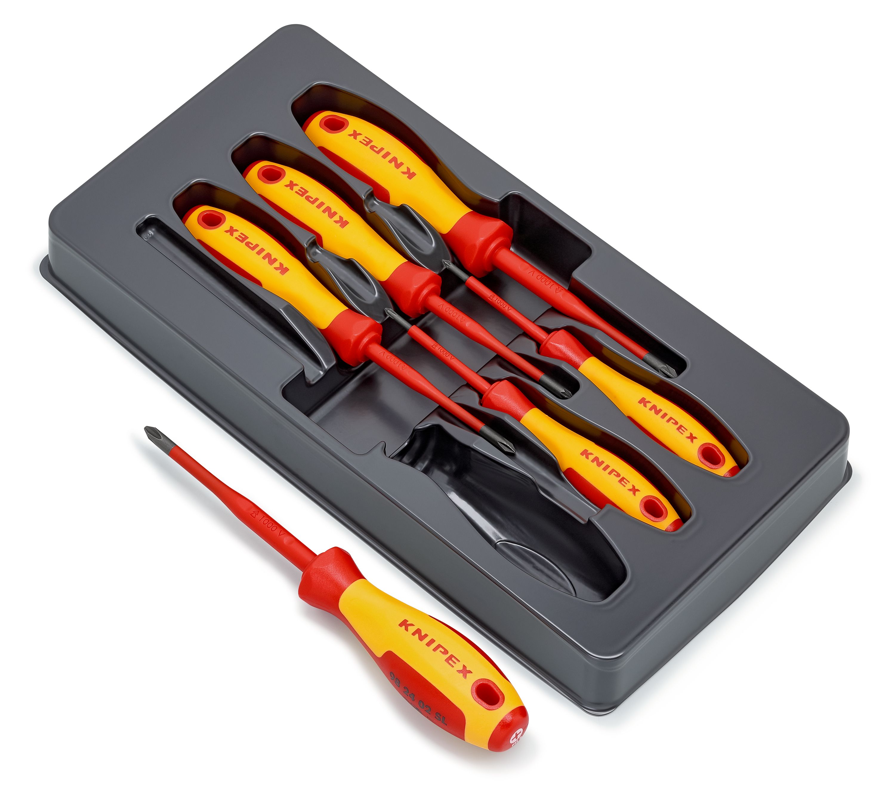 KNIPEX 00 20 12 V03 Sada šroubováků VDE Phillips® / Pozidriv®