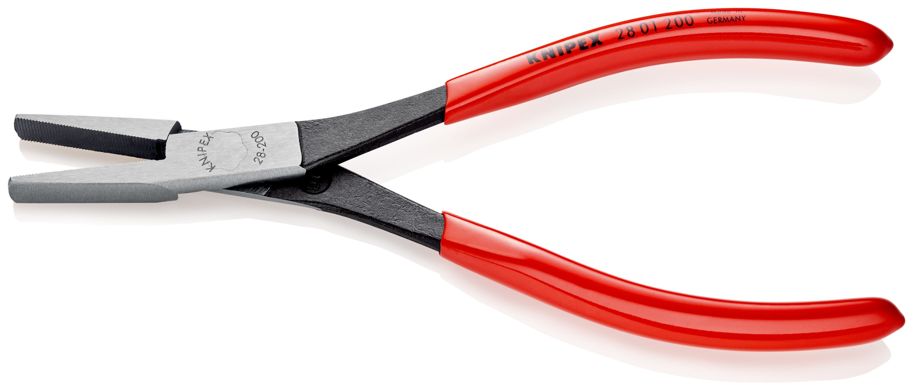 KNIPEX 28 01 200 Montážní kleště potaženo plastem atramentované na černo 200 mm