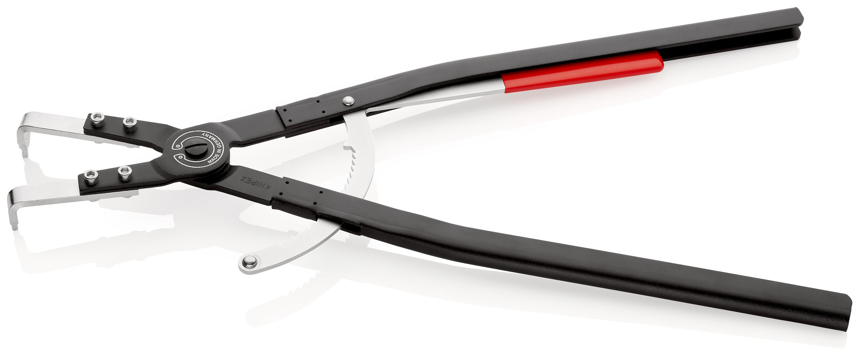 KNIPEX 44 20 J61 Kleště na pojistné kroužky pro vnitřní kroužky v otvorech lakováno černou práškovou barvou 600 mm