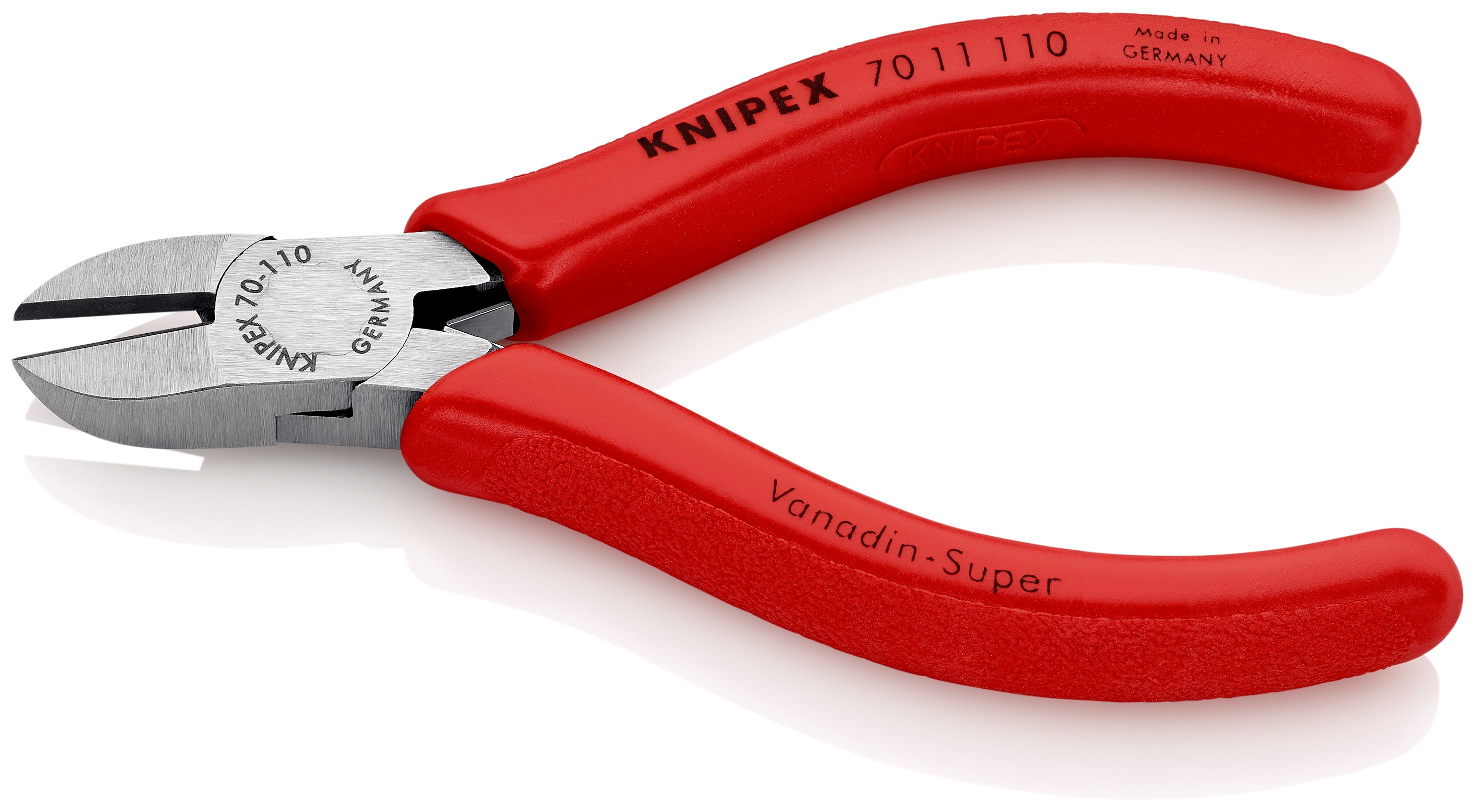 KNIPEX 70 11 110 Boční štípací kleště potaženo plastem atramentované na černo 110 mm
