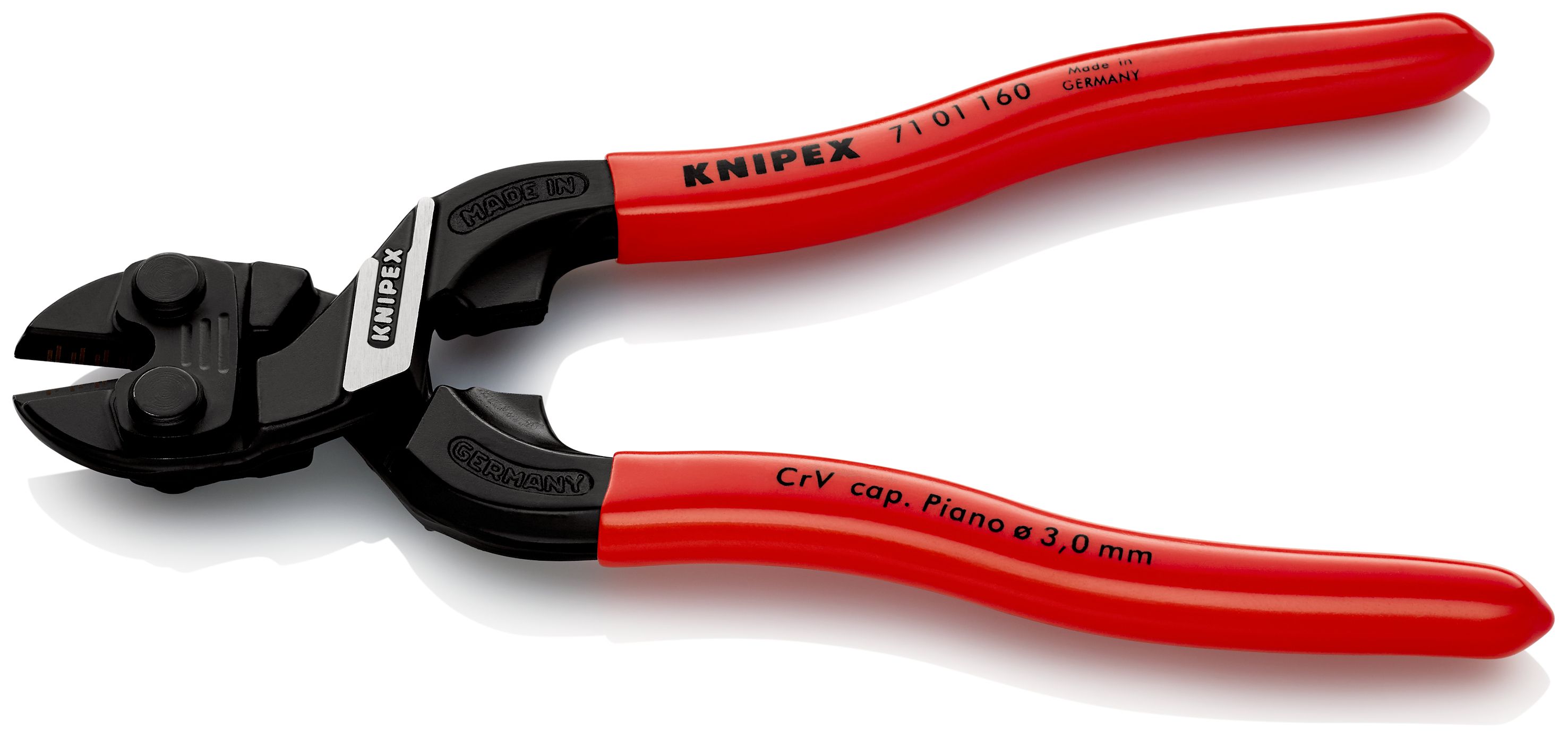 KNIPEX 71 01 160 CoBolt® S Kompaktní pákové kleště potaženo plastem atramentované na černo 160 mm