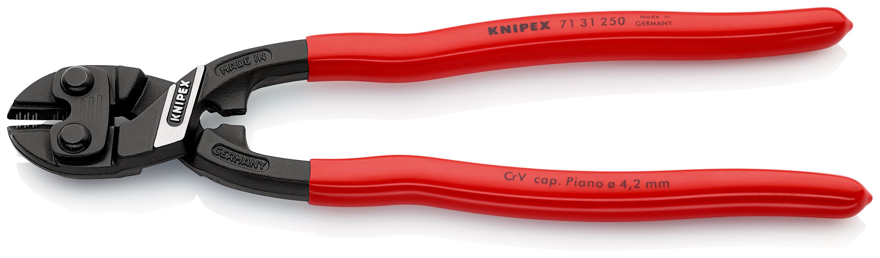 KNIPEX 71 31 250 CoBolt® XL Kompaktní pákové kleště potaženo plastem atramentované na černo 250 mm