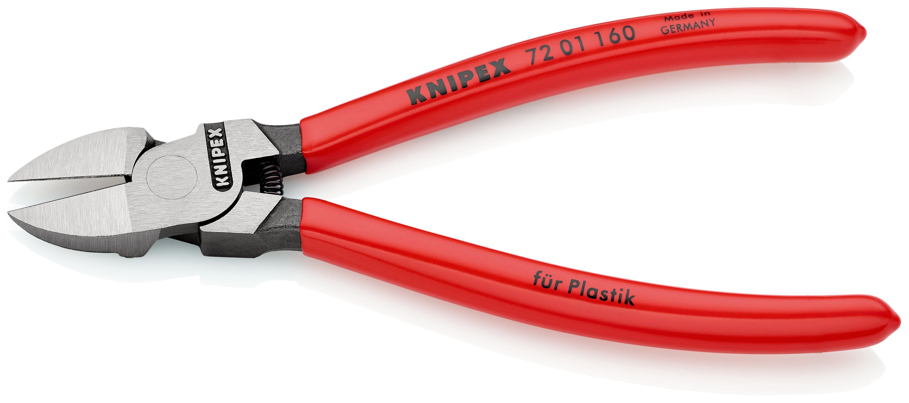 KNIPEX 72 01 160 Boční štípací kleště na umělou hmotu potaženo plastem 160 mm