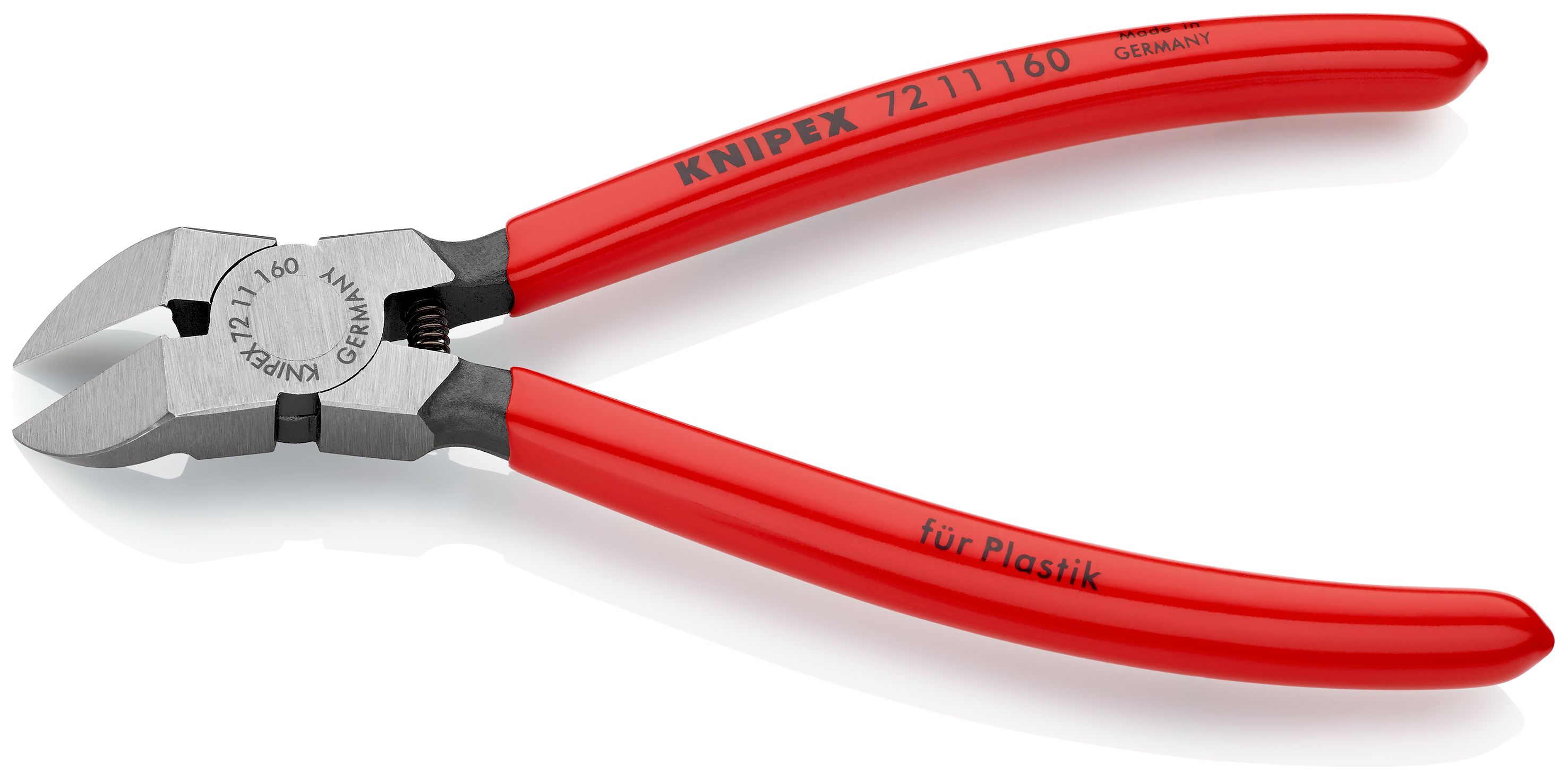 KNIPEX 72 11 160 Boční štípací kleště na umělou hmotu potaženo plastem 160 mm