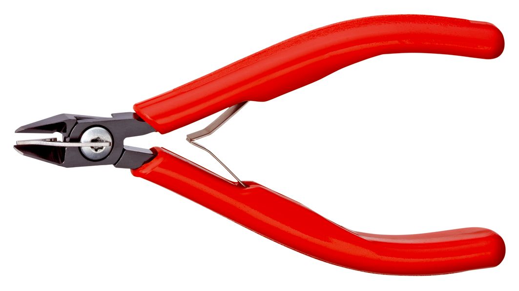 KNIPEX 75 12 125 Boční štípací kleště pro elektroniku s návleky z umělé hmoty leštěné 125 mm