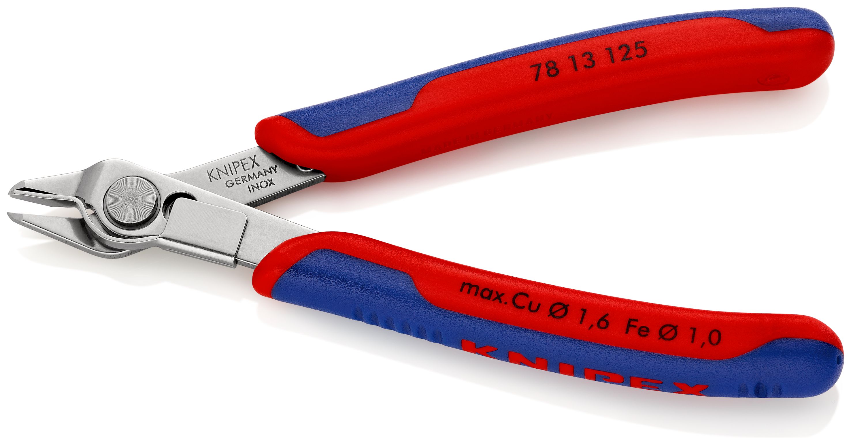 KNIPEX 78 13 125 Electronic Super Knips® s vícekomponentními rukojeťmi 125 mm