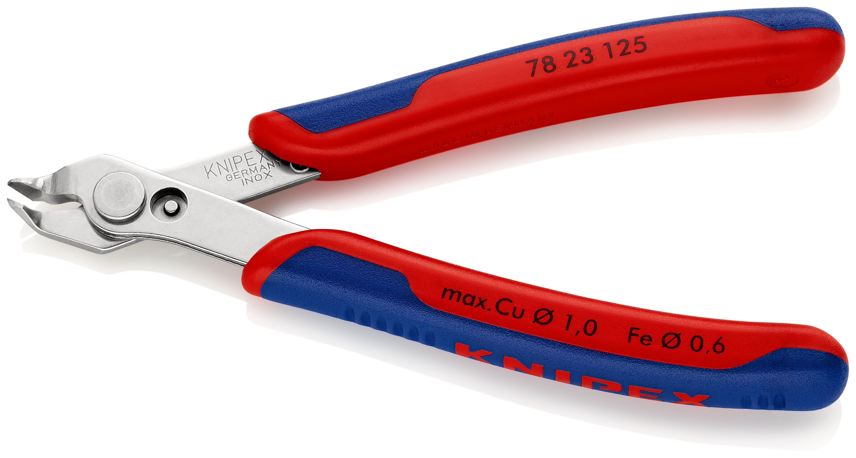 KNIPEX 78 23 125 Electronic Super Knips® s vícekomponentními rukojeťmi 125 mm