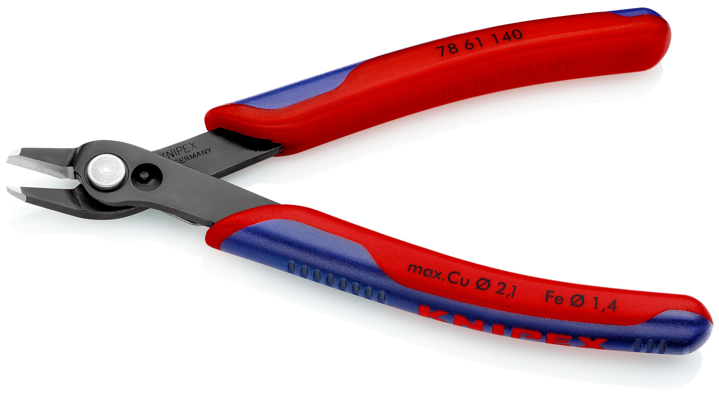 KNIPEX 78 61 140 Electronic Super Knips® XL s vícekomponentními rukojeťmi leštěné 140 mm