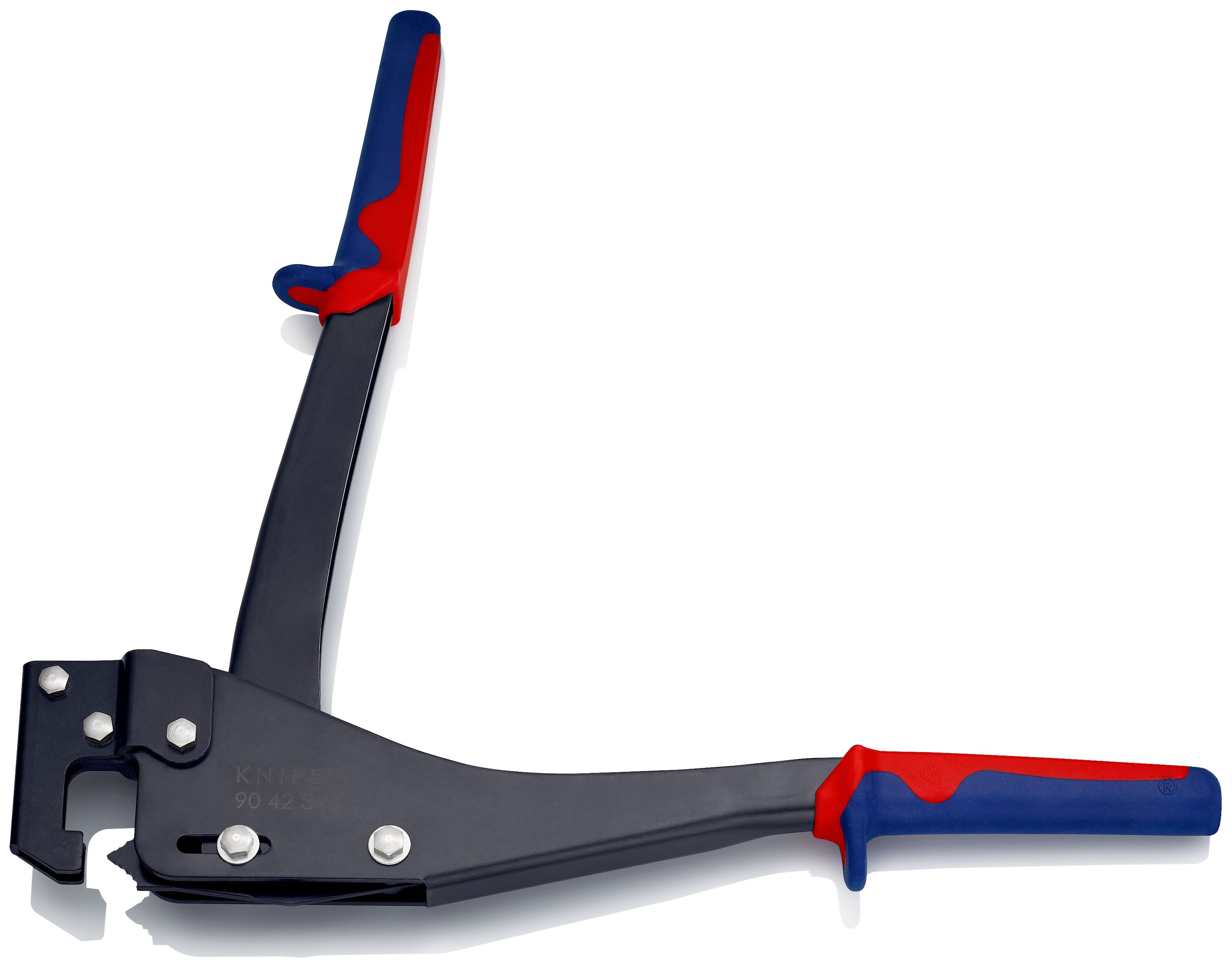 KNIPEX 90 42 340 Kleště na spojování profilů s vícekomponentními rukojeťmi leštěné 340 mm