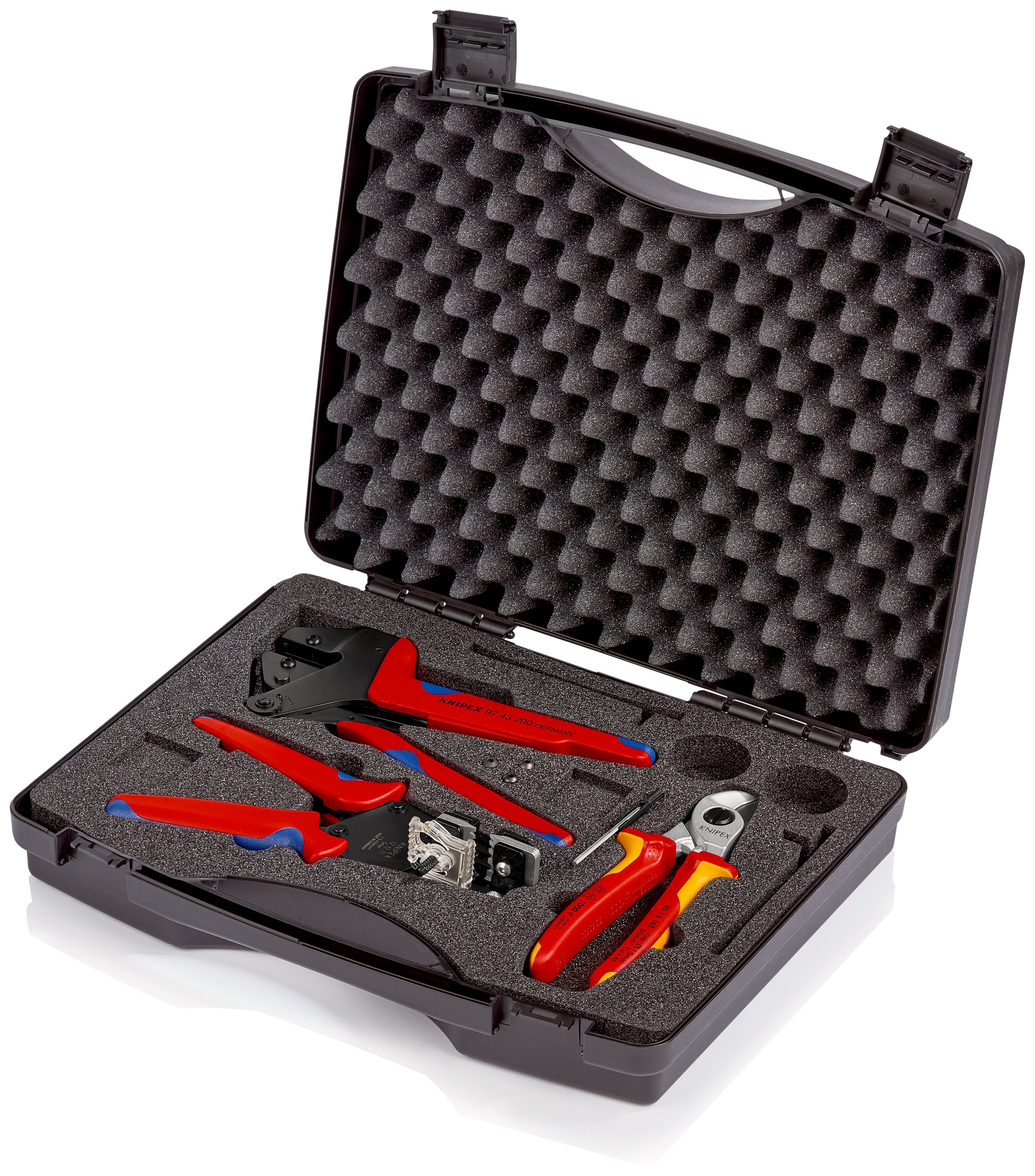 KNIPEX 97 91 01 Sady nářadí pro fotovoltaiku 1 x 12 12 11, 1 x 95 16 165, 1 x 97 43 200
