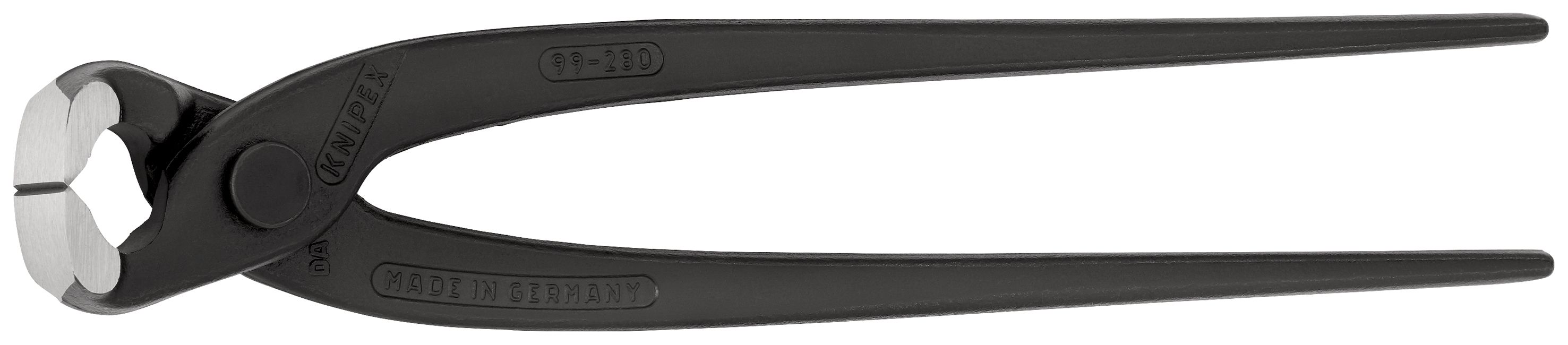 KNIPEX 99 00 280 Armovací kleště (kleště na rabicové pletivo nebo pletivo) atramentované na černo 280 mm