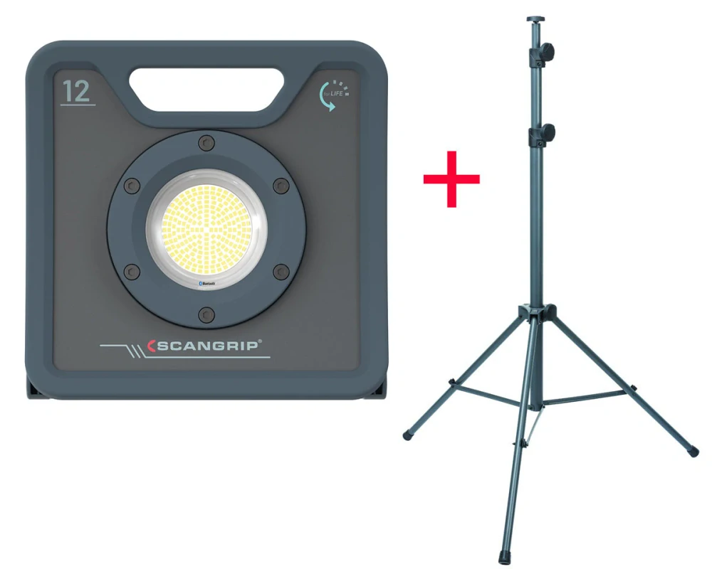 Scangrip NOVA 12 + stojan TRIPOD 3 m