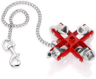 KNIPEX 00 11 06 Univerzální klíč pro běžné skříně a systémy zavírání 96 mm