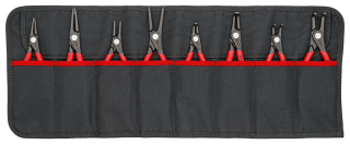 KNIPEX 00 19 58 V02 Sada kleští na pojistné kroužky 8-dílná
