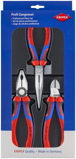 KNIPEX 00 20 11 Montážní set 1 x 03 02 180, 1 x 26 12 200, 1 x 70 02 160
