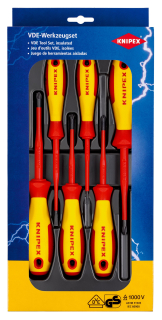 KNIPEX 00 20 12 V04 Sada šroubováků VDE Drážka / Phillips® / Pozidriv®