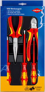 KNIPEX 00 20 13 Elektro set VDE 5-dílný