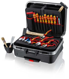 KNIPEX 00 21 06 HL S Kufr na nářadí „BIG Basic Move“ pro elektrikáře 24 dílů 515 mm
