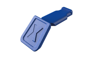 KNIPEX 00 61 10 CB ColourCode klipy modré (10 kusů)  21 mm