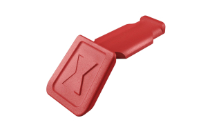 KNIPEX 00 61 10 CR ColorCode klipy červená (10 kusů) 21 mm