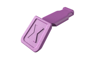 KNIPEX 00 61 10 CV ColorCode klipy fialová (10 kusů) 21 mm