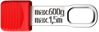 KNIPEX 00 62 10 TR TetheredTool klipy červené (10 kusů)  30 mm
