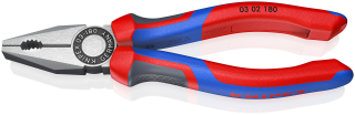 KNIPEX 03 02 180 Kombinované kleště 180 mm