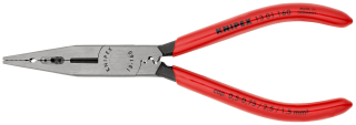 KNIPEX 13 01 160 Elektrikářské kleště potaženo plastem atramentované na černo 160 mm