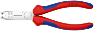KNIPEX 13 45 165 Odizolovací kleště s vícekomponentními rukojeťmi chromované 165 mm