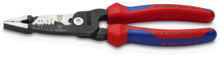 KNIPEX 13 72 200 ME WireStripper metrický model s vícekomponentními rukojeťmi atramentované na černo 200 mm