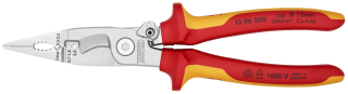 KNIPEX 13 96 200 Elektroinstalační kleště izolované vícesložkovými návleky, certifikace VDE chromované 200 mm