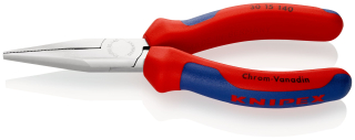 KNIPEX 30 15 140 Kleště typu Langbeck s vícekomponentními rukojeťmi chromované 140 mm