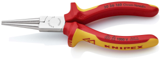 KNIPEX 30 36 160 Kleště typu Langbeck izolované vícesložkovými návleky, certifikace VDE chromované 160 mm
