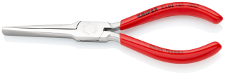 KNIPEX 33 03 160 Ploché kleště potaženo plastem chromované 160 mm