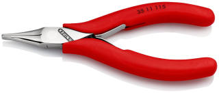 KNIPEX 35 11 115 Úchopové kleště pro elektroniku S průvlečným kloubem s povlaky z umělé hmoty bránícími sklouznutí 115 mm