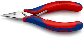 KNIPEX 35 22 115 Úchopové kleště pro elektroniku S průvlečným kloubem s vícekomponentními rukojeťmi 115 mm