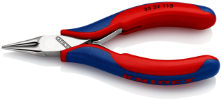 KNIPEX 35 32 115 Úchopové kleště pro elektroniku S průvlečným kloubem s vícekomponentními rukojeťmi 115 mm