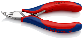 KNIPEX 35 42 115 Úchopové kleště pro elektroniku S průvlečným kloubem s vícekomponentními rukojeťmi 115 mm