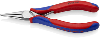 KNIPEX 35 62 145 Úchopové kleště pro elektroniku s vícekomponentními rukojeťmi leštěno do vysokého lesku 145 mm
