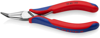 KNIPEX 35 82 145 Úchopové kleště pro elektroniku S průvlečným kloubem s vícekomponentními rukojeťmi 145 mm