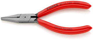 KNIPEX 37 11 125 Kleště pro uchopení pro jemnou mechaniku potaženo plastem atramentované na černo 125 mm