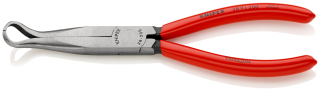 KNIPEX 38 91 200 Kleště pro mechaniky potaženo plastem atramentované na černo 200 mm