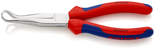 KNIPEX 38 95 200 Kleště pro mechaniky s vícekomponentními rukojeťmi chromované 200 mm