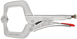 KNIPEX 42 44 280 Samosvorné kleště s pákovým mechanizmem pro svařování pozinkováno 280 mm