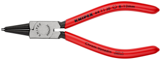 KNIPEX 44 11 J0 Kleště na pojistné kroužky pro vnitřní kroužky v otvorech potaženo plastem atramentované na černo 140 mm