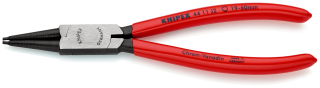 KNIPEX 44 11 J2 Kleště na pojistné kroužky pro vnitřní kroužky v otvorech potaženo plastem atramentované na černo 180 mm