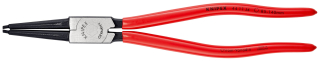 KNIPEX 44 11 J4 Kleště na pojistné kroužky pro vnitřní kroužky v otvorech potaženo plastem atramentované na černo 320 mm