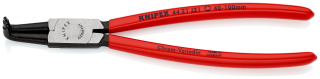 KNIPEX 44 21 J31 Kleště na pojistné kroužky pro vnitřní kroužky v otvorech potaženo plastem atramentované na černo 215 mm